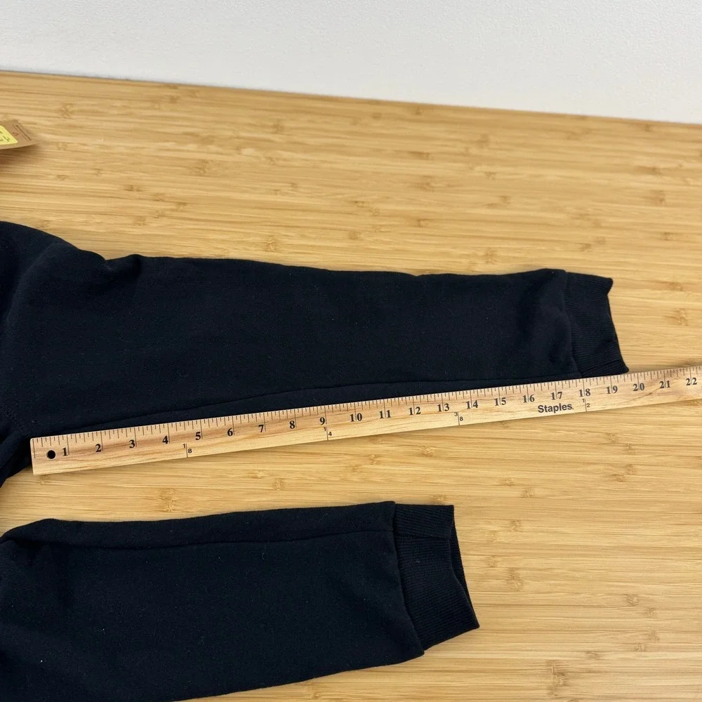 NWT! True Religion‎ Kids Black Gradient Sweatpants Size S TU848SP60